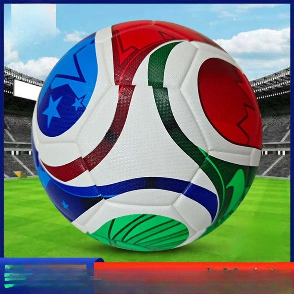 Balón de Fútbol Talla 5, Balón de Entrenamiento Oficial para Partidos 2026, Material PU de Alta Calidad, Sin Costuras, Duradero, Regalo para Niños y Adultos