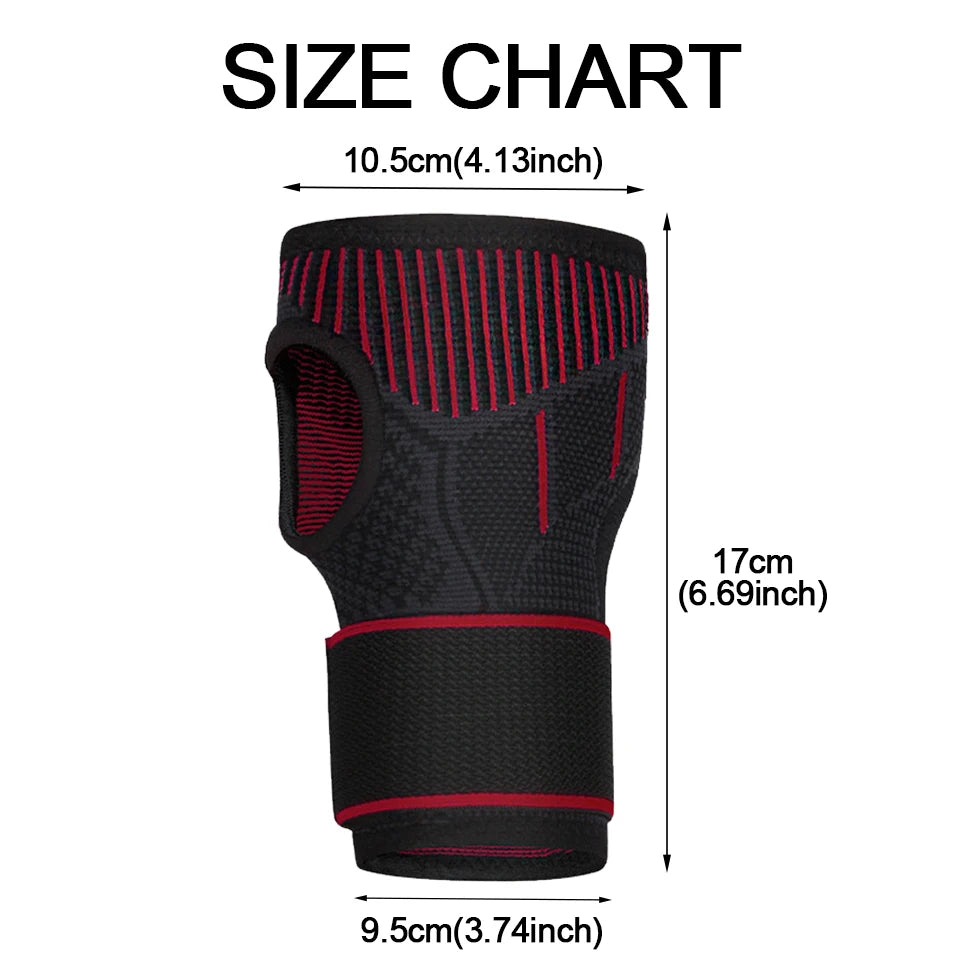 LOOGDEEL Protector Muñeca Ajustable Deporte Baloncesto Fitness Levantamiento Pesas