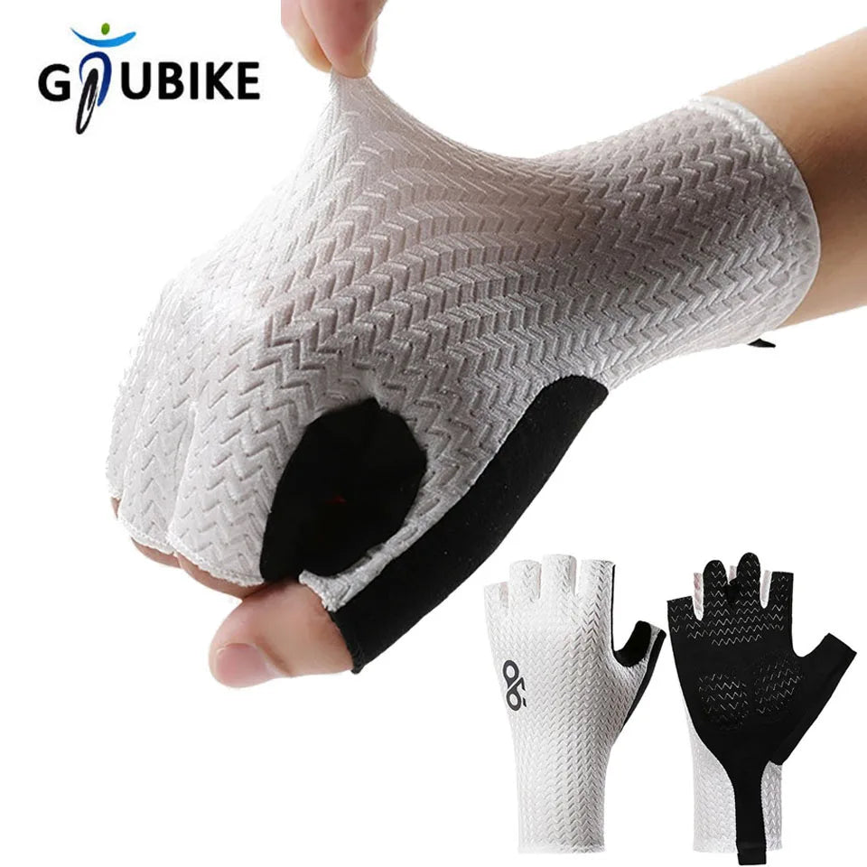 Guantes Ciclismo GTUBIKE Medio Dedo Verano Antideslizantes (M/L/XL)