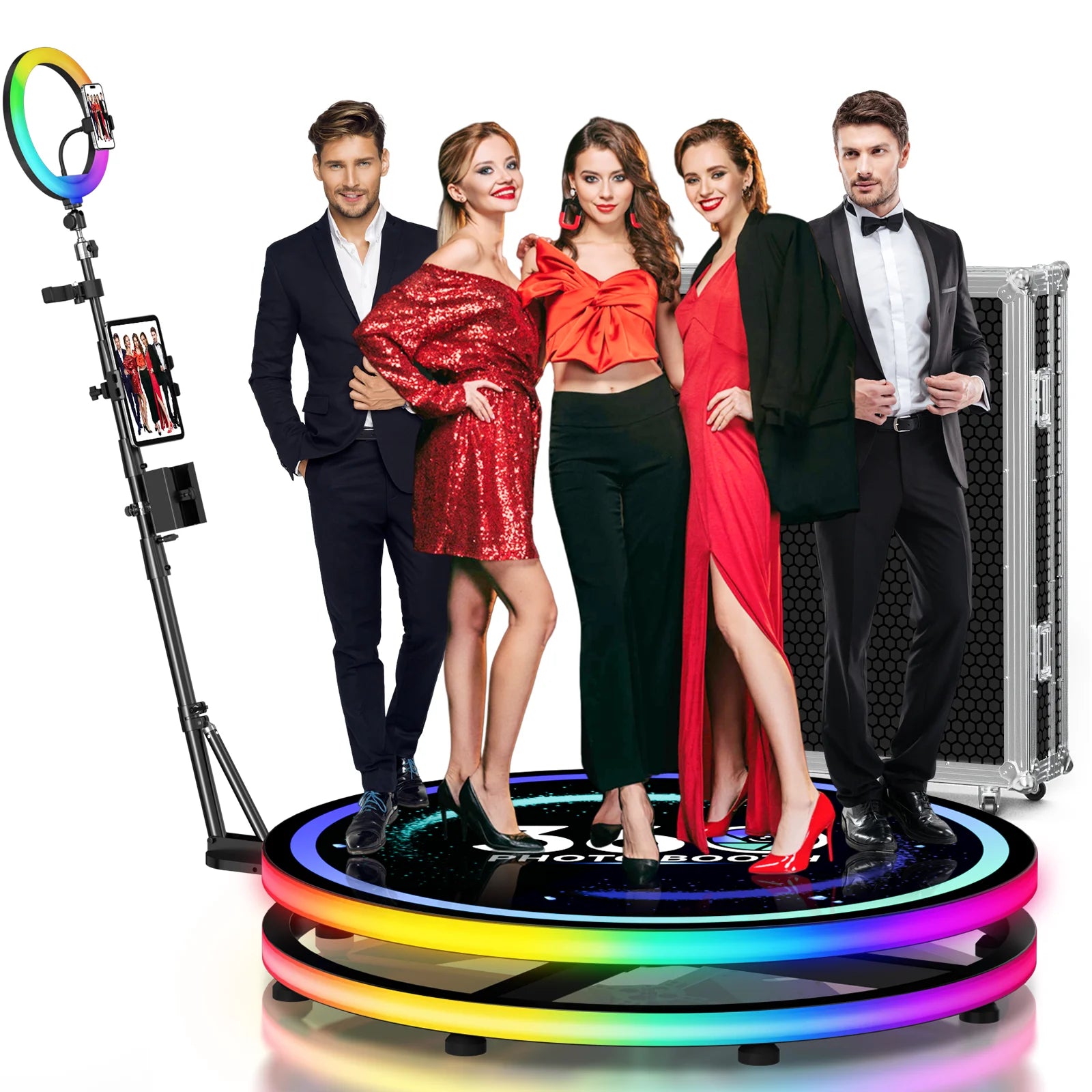 Plataforma 360° Automática con App | Neson Fotomatón para Eventos
