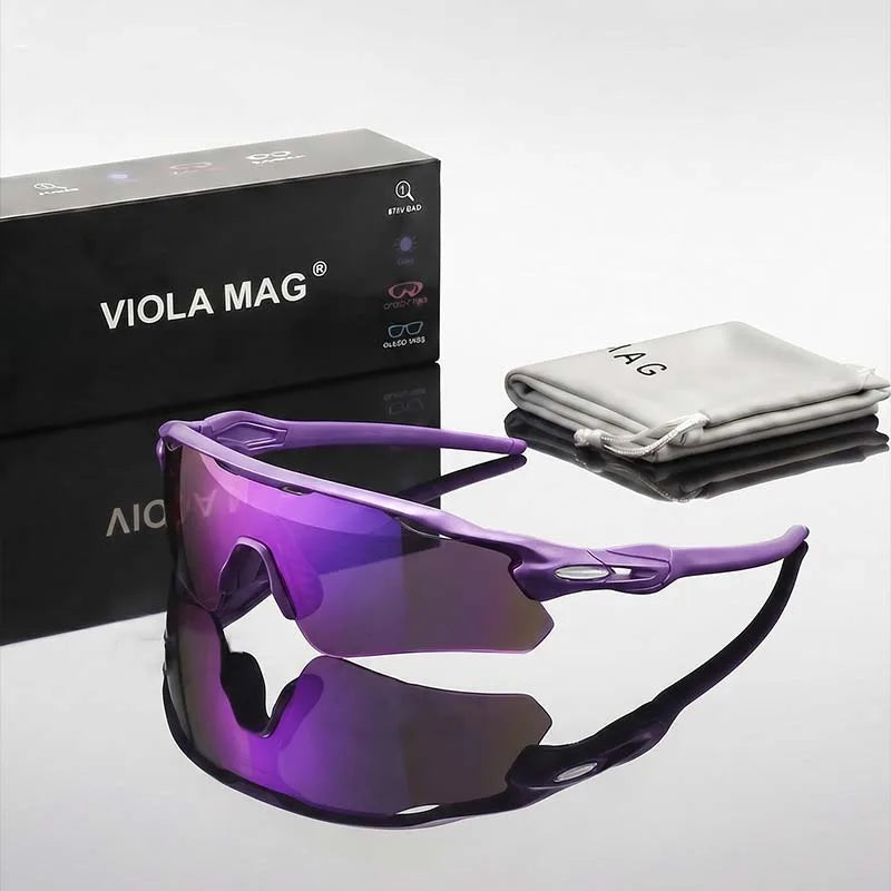 Gafas de Sol VIOLA MAG Media Montura Color Unisex Antideslizantes