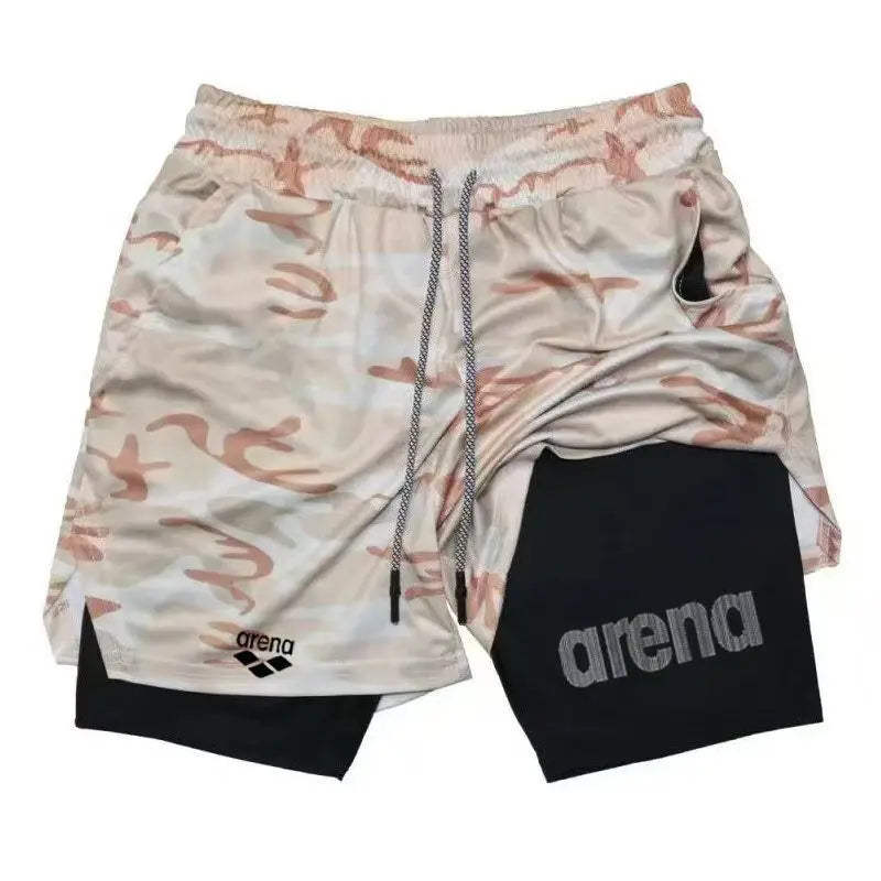 Pantalones Cortos Deportivos para Hombre, Transpirables y de Secado Rápido, Ideales para Gimnasio, Playa y Surf