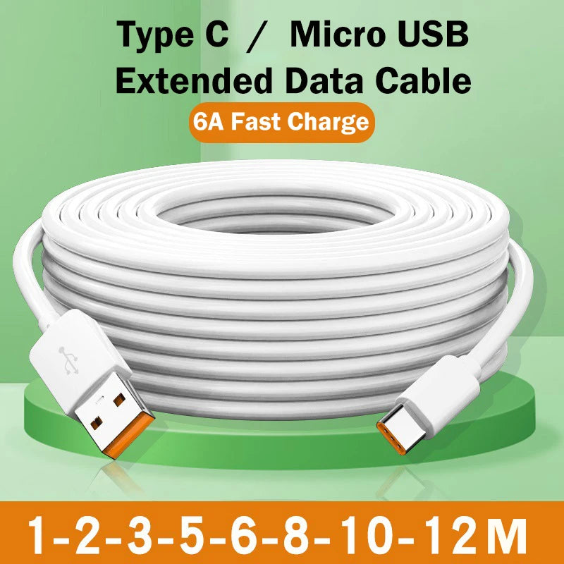 Cable USB C 66W Lann: Carga Rápida 3M-12M Universal