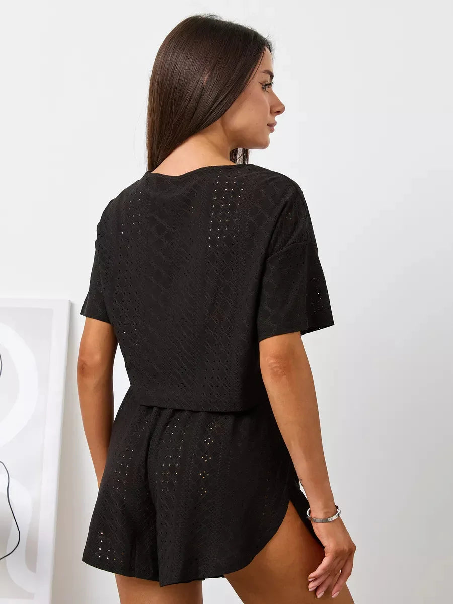 Sexy women's pajama set by Corporación Turística, featuring comfortable sleepwear in soft fabric, perfect for relaxing nights.