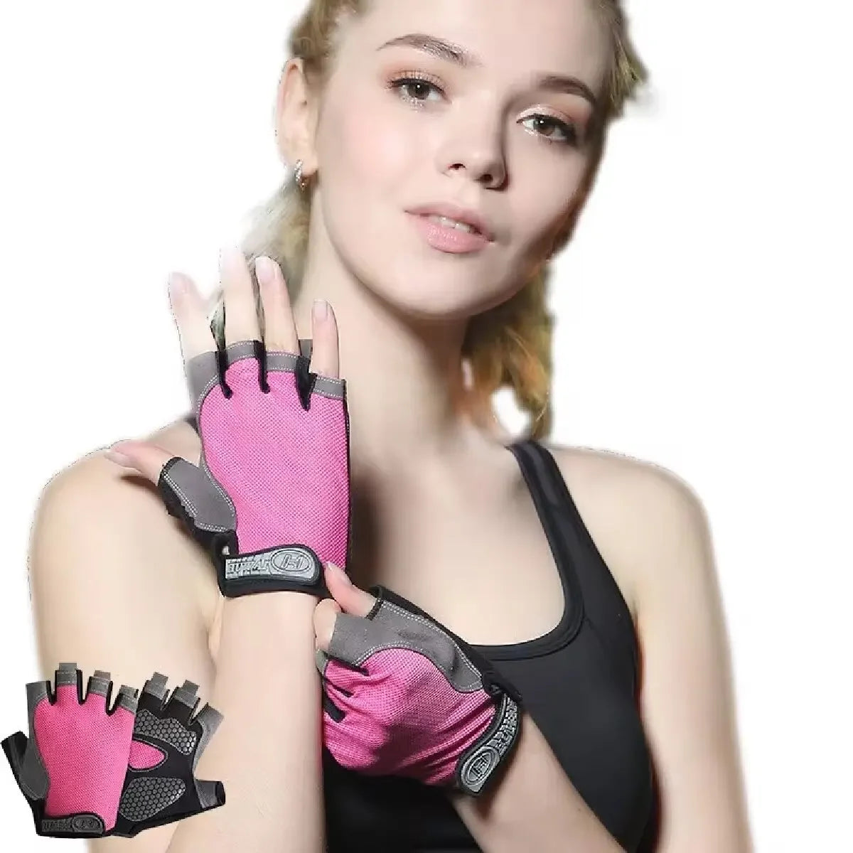 Guantes Ciclismo Medio Dedo Transpirables | GAFASTWO | Verano Fitness