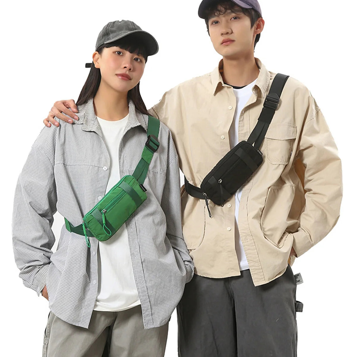 Riñonera Deportiva Unisex, Bolsa de Cintura para Correr y Ciclismo, Bolsa de Pecho, Bolsa Portátil para Teléfono, para Ejercicio al Aire Libre