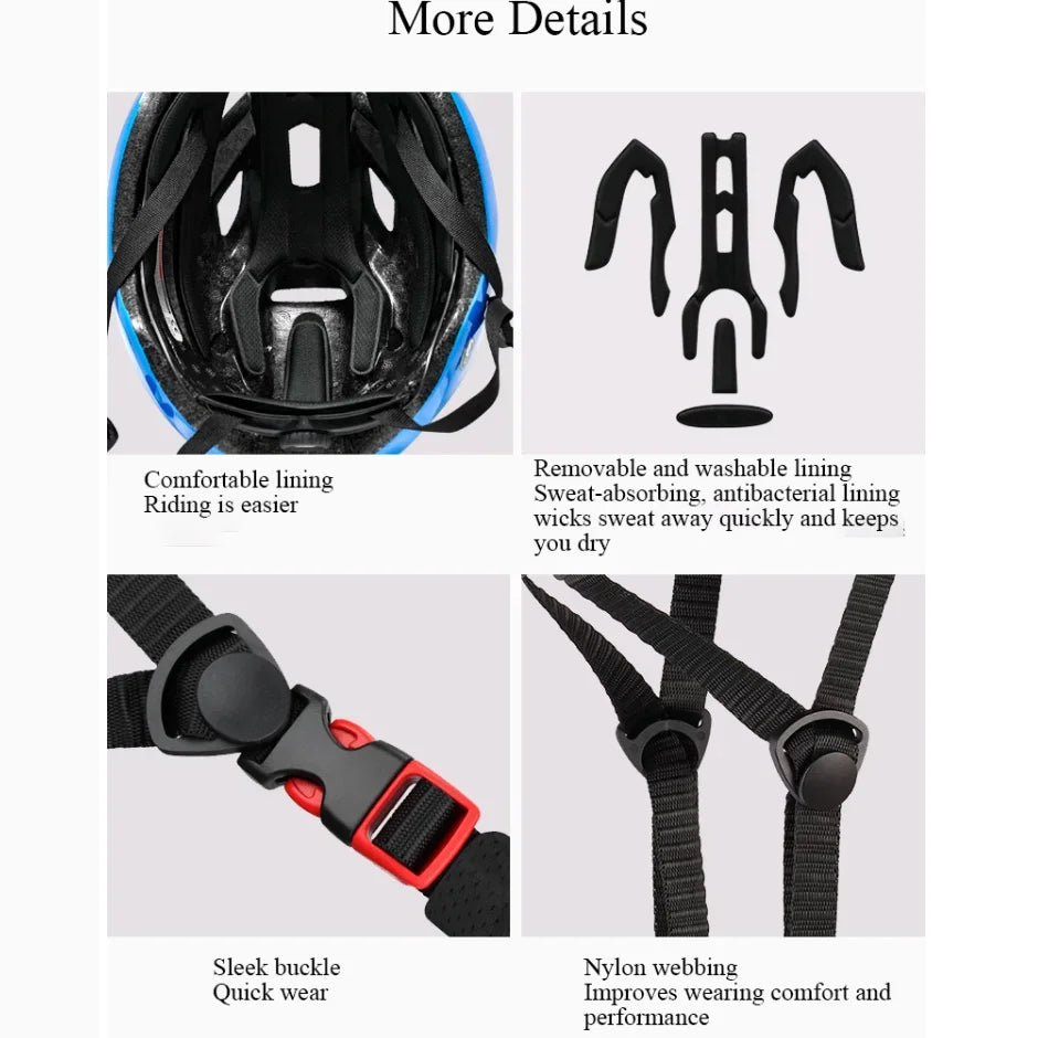 Casco Ciclismo MTB Carretera Ajustable Hombres/Mujeres – Seguridad y Estilo