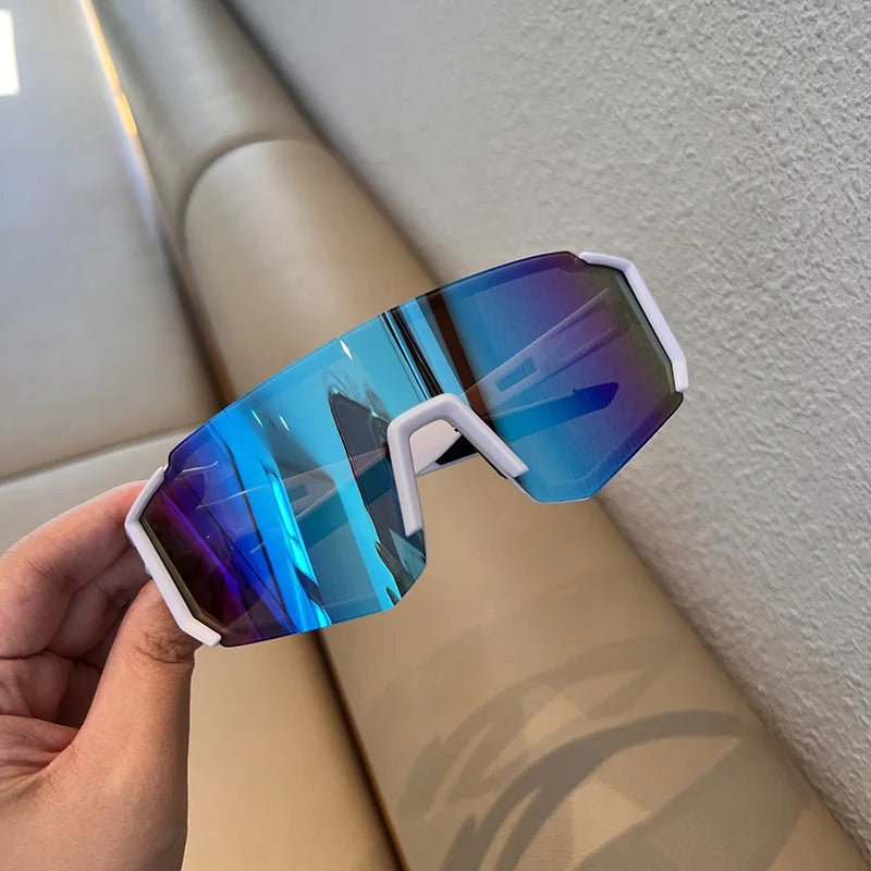Gafas antiluz para senderismo y ciclismo, 2 uds., UV400, Protector de ojos a prueba de arena, gafas para deportes al aire libre, lentes antiradiación