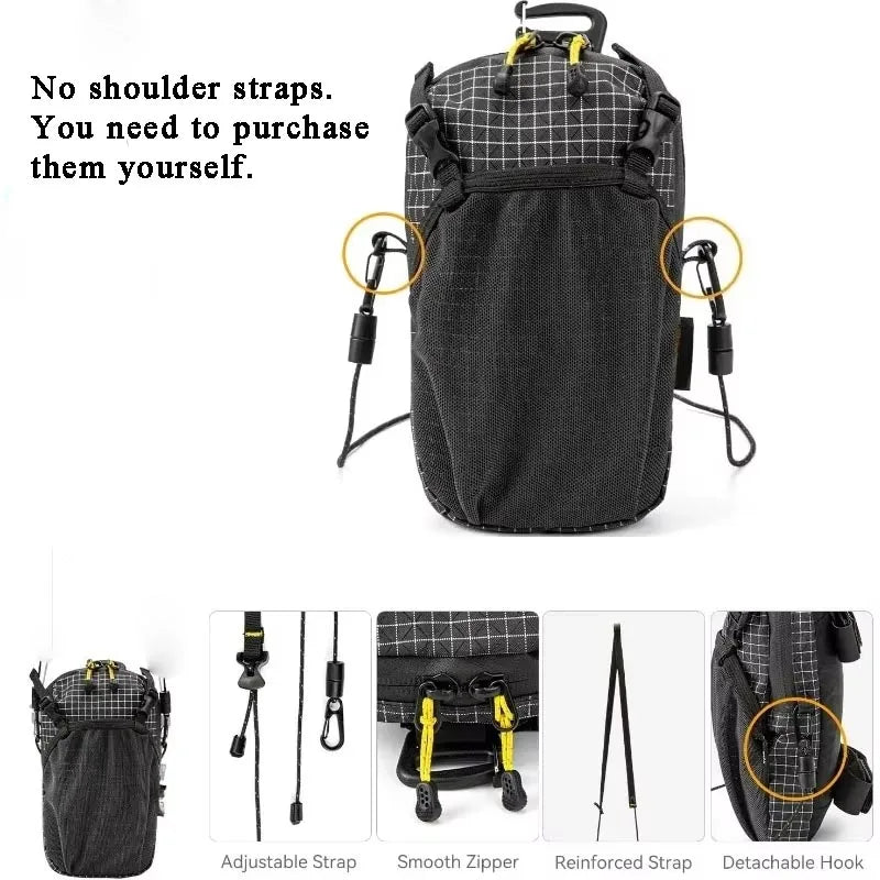Bolsa Impermeable para Teléfono Inteligente con Correa para el Hombro de la Mochila, para Deportes, Senderismo, Camping, Ligera