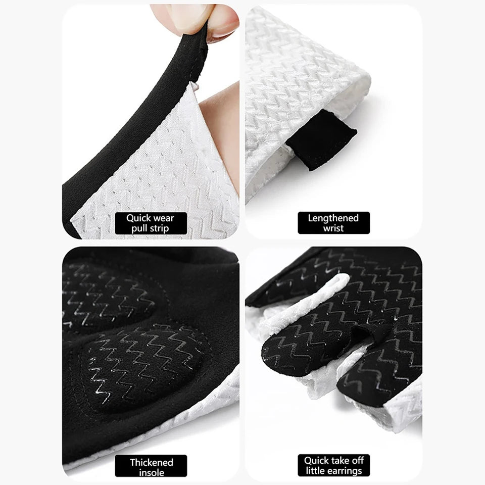Guantes Ciclismo GTUBIKE Medio Dedo Verano Antideslizantes (M/L/XL)