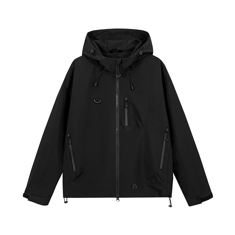 Chaqueta de senderismo Unisex, cortavientos impermeable de otoño, abrigos con capucha para exteriores, chaqueta nueva para mujer, abrigos de pesca para acampar y escalar