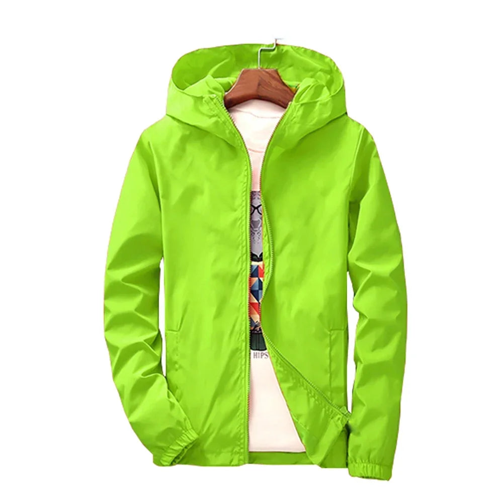 Young men's spring and fall fashion jacket by Corporación Turística, stylish and casual for seasonal wear.