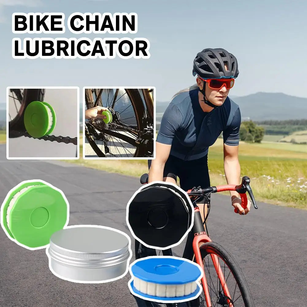 Lubricador Cadena Bici: Herramienta Limpieza Rodillo Aceite Portátil