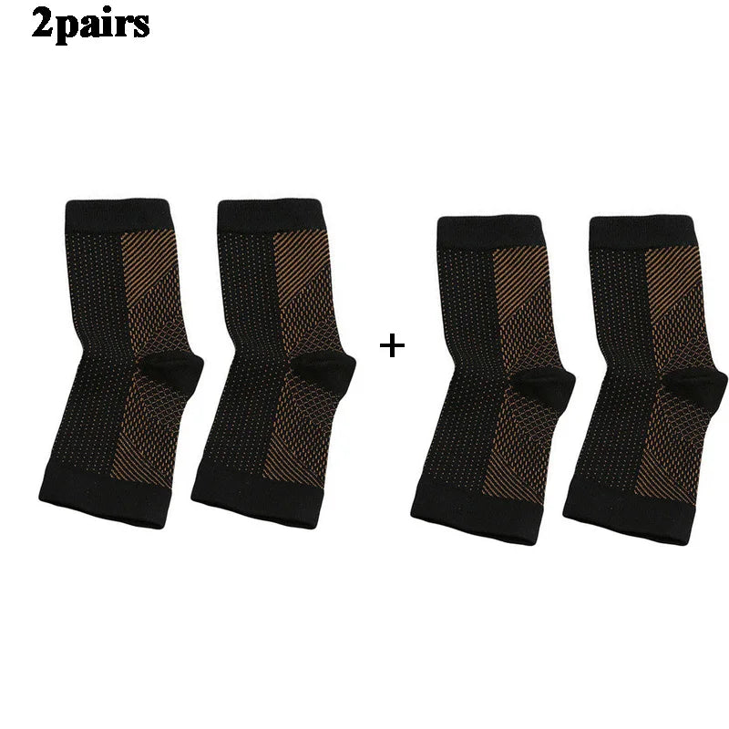 Vita-Wear compression socks for men and women, in size L-XL, featuring a comfortable design for improved leg circulation.