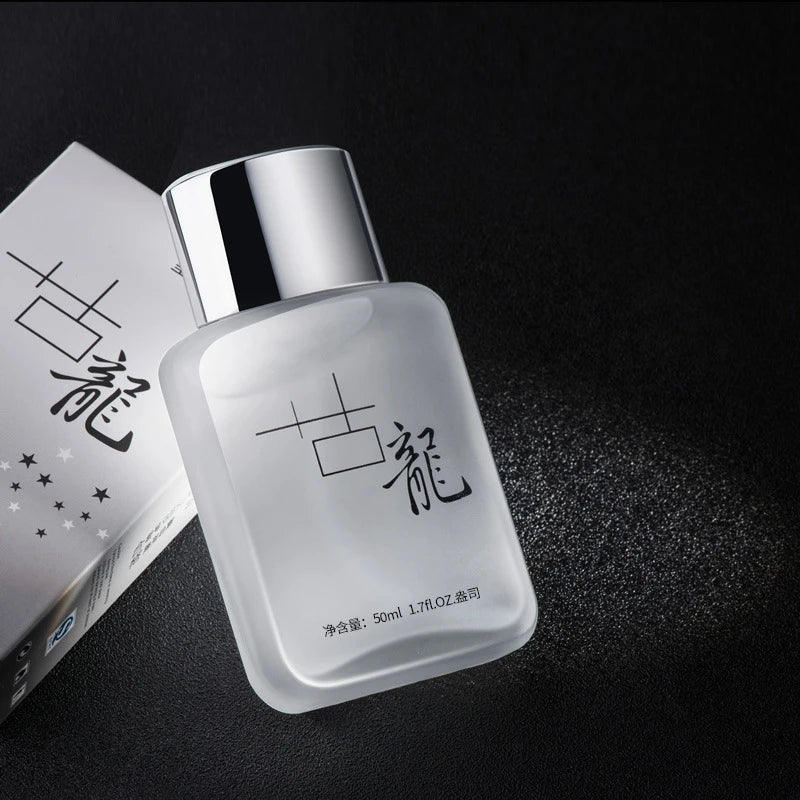 Colonia Royal & Black Dragon for Men 50ml fragrance bottle, with elegant packaging and dark, sophisticated design.