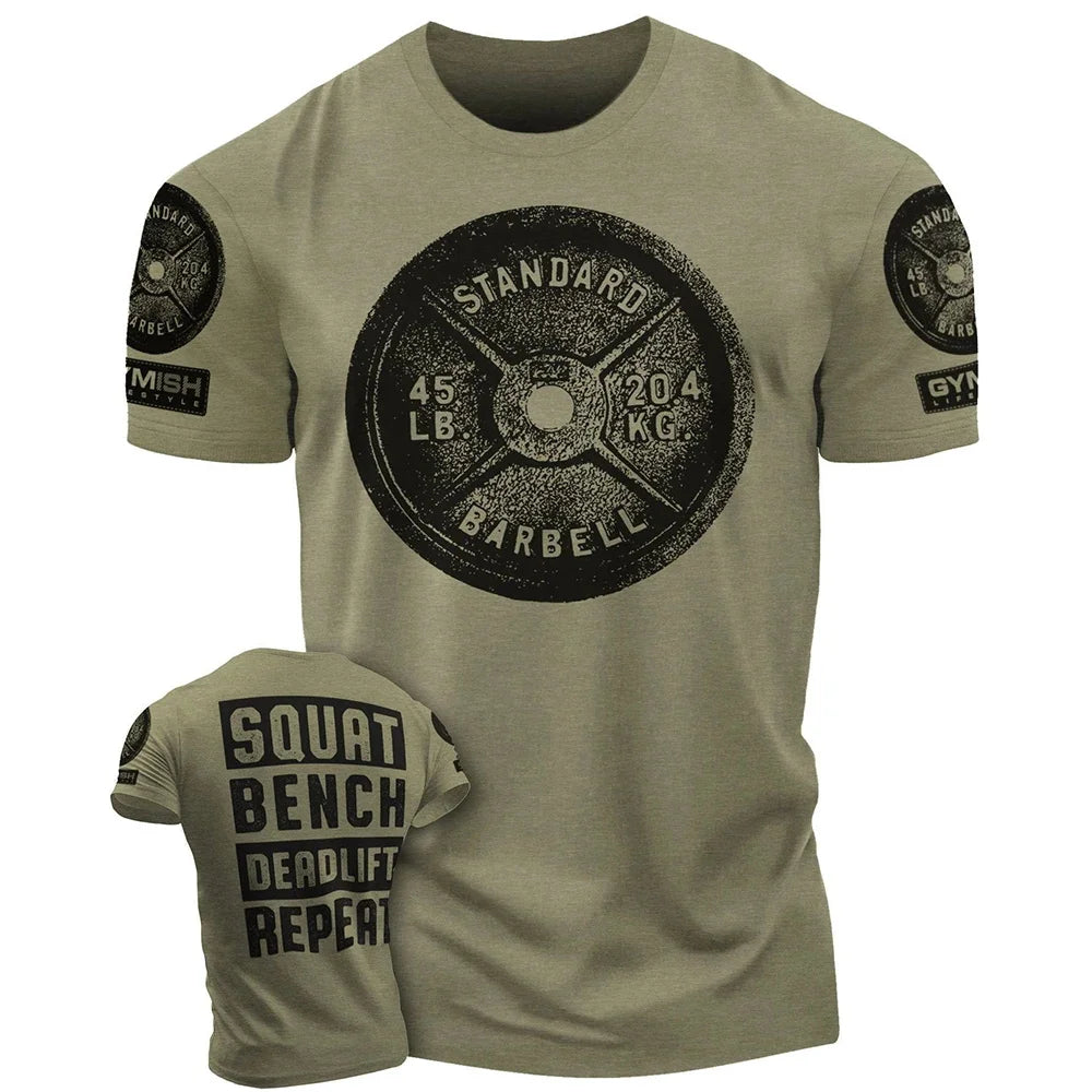 Men's summer printed T-shirt by Corporación Turística featuring short sleeves and vibrant design, casual summer apparel.