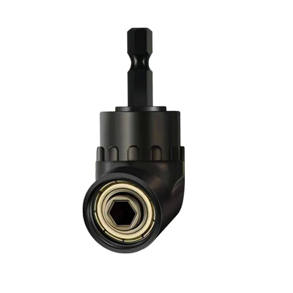 105-degree angle plug adapter from Corporación Turística showing a compact, angled electrical socket connector for easy access.