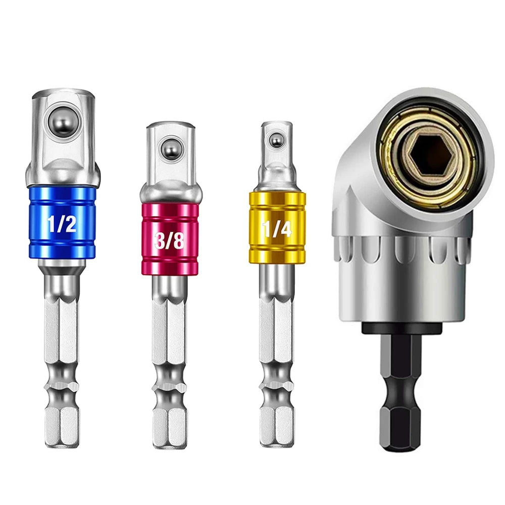105-degree angle plug adapter from Corporación Turística, compact tool for easy electrical connections in tight spaces.