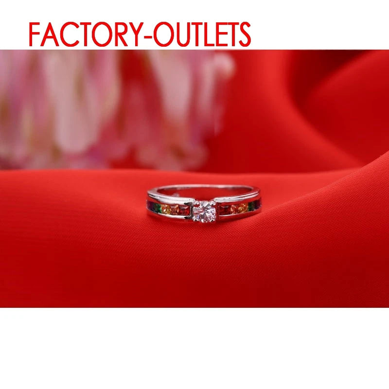Sterling silver 925 ring with cubic zirconia, stylish jewelry design, showcasing a shiny, elegant accessory for fashionable wear.