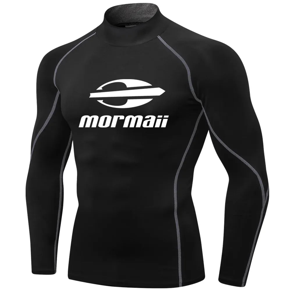 Men's swimwear set including a swim shirt from Corporación Turística, designed for swimming and water activities.