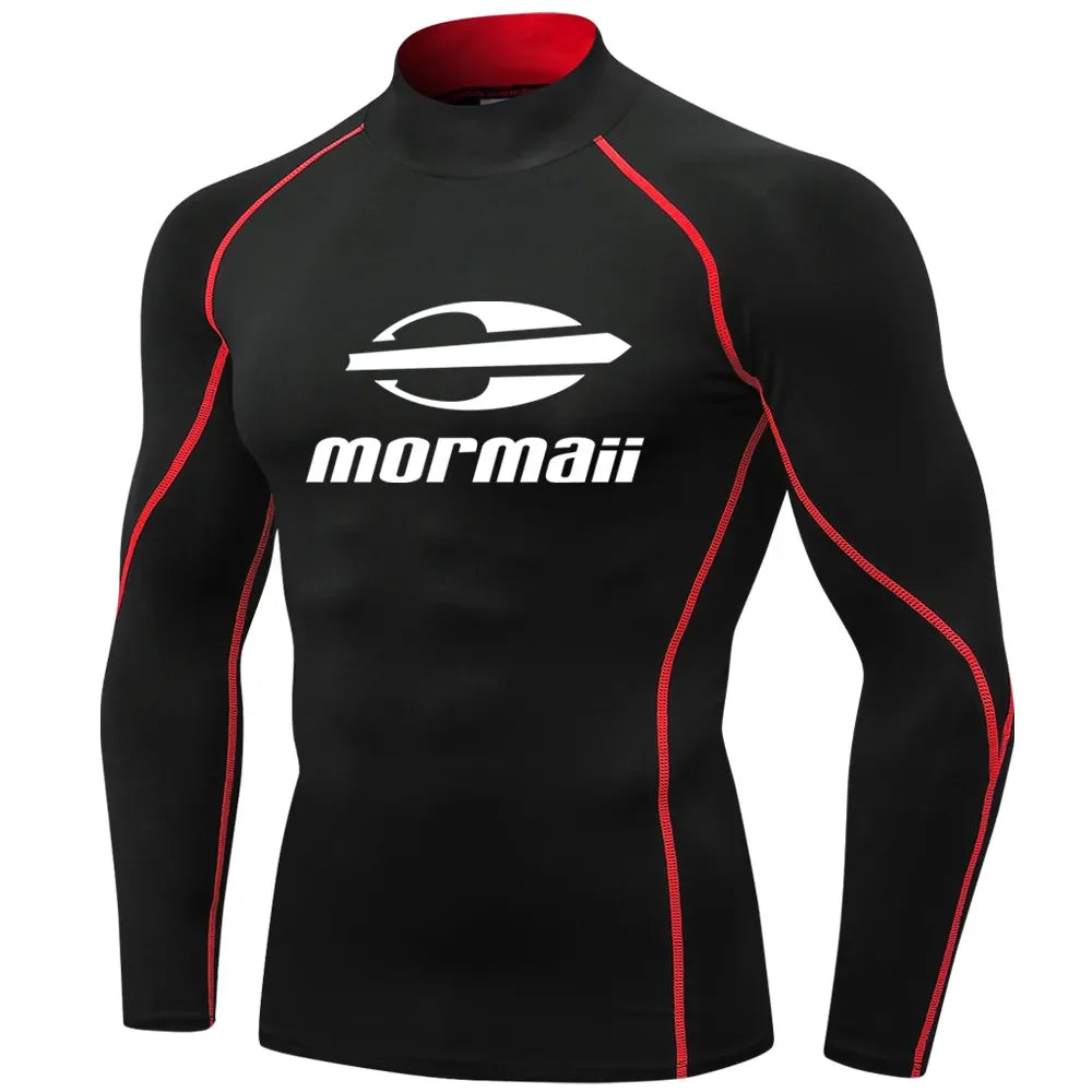 Men's swimming trunks and rash guard from Corporación Turística, featuring a comfortable, quick-drying swimwear set for men.