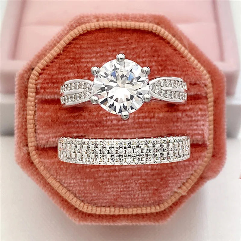 Set of sterling silver 925 rings for women featuring circus-themed designs, displayed together on a white background.