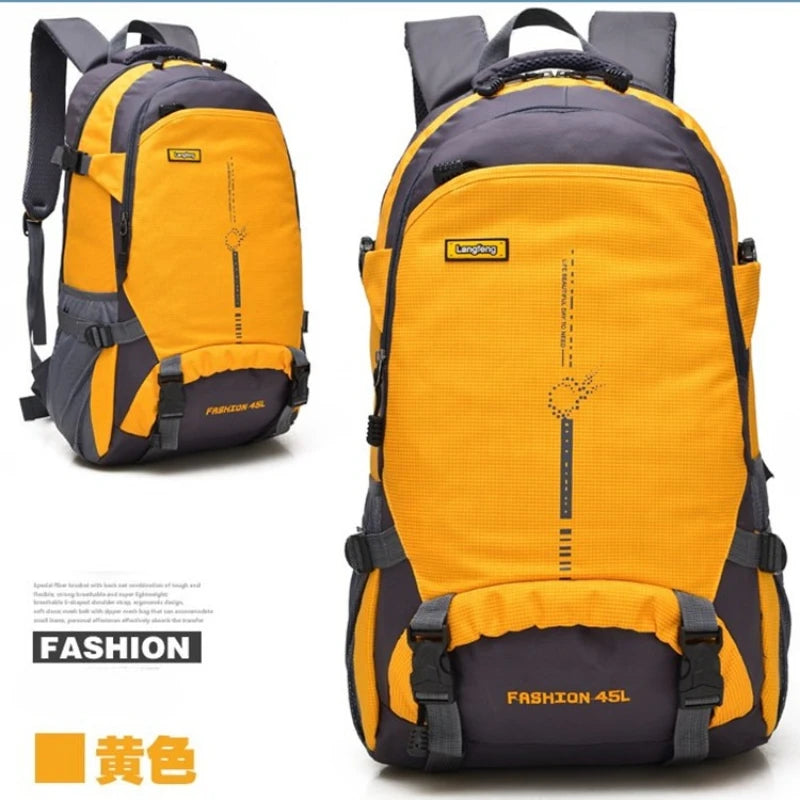 Purple 25L waterproof backpack by Corporación Turística featuring large capacity and durable outdoor design.