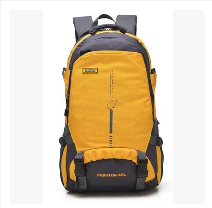 Purple 25L waterproof backpack from Corporación Turística with large capacity, ideal for outdoor and travel activities.