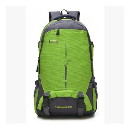 Purple 25L waterproof backpack from Corporación Turística, large capacity travel and hiking bag with durable design.