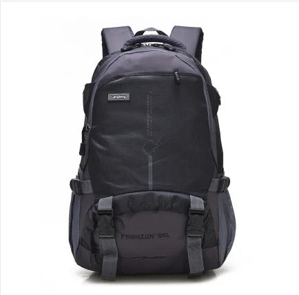 Purple 25L waterproof backpack by Corporación Turística, featuring a large capacity for travel and outdoor adventures.