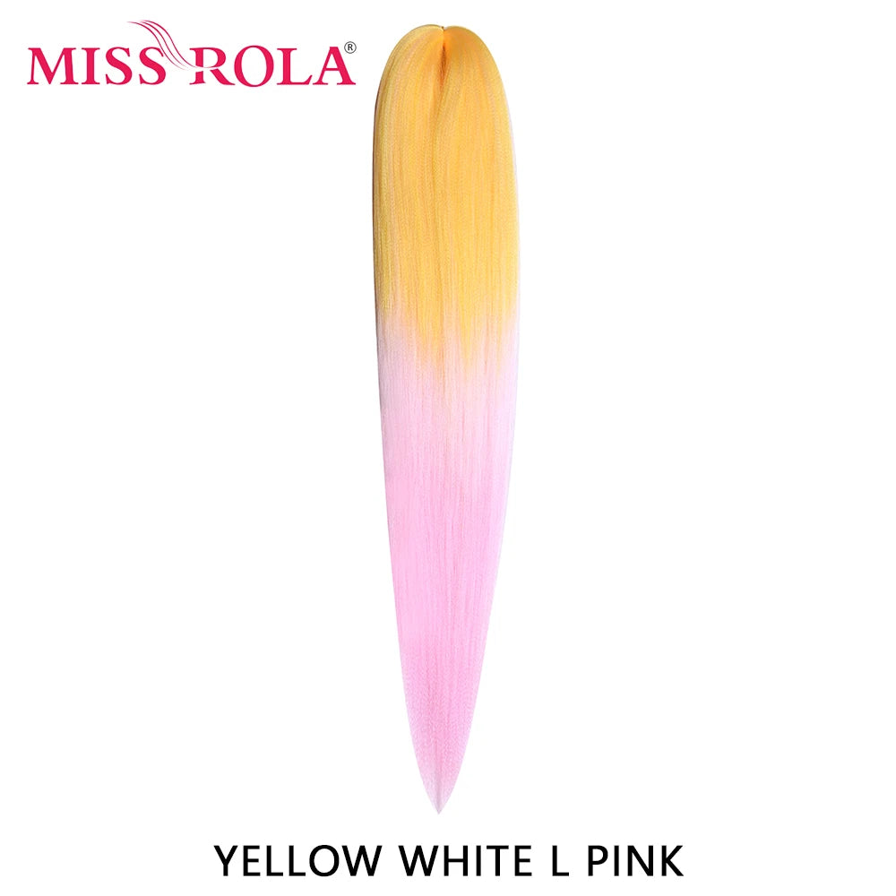 Miss Rola synthetic 26-inch Kanekalon hair extension in 75g, displayed in a close-up view showing the textured synthetic fibers.