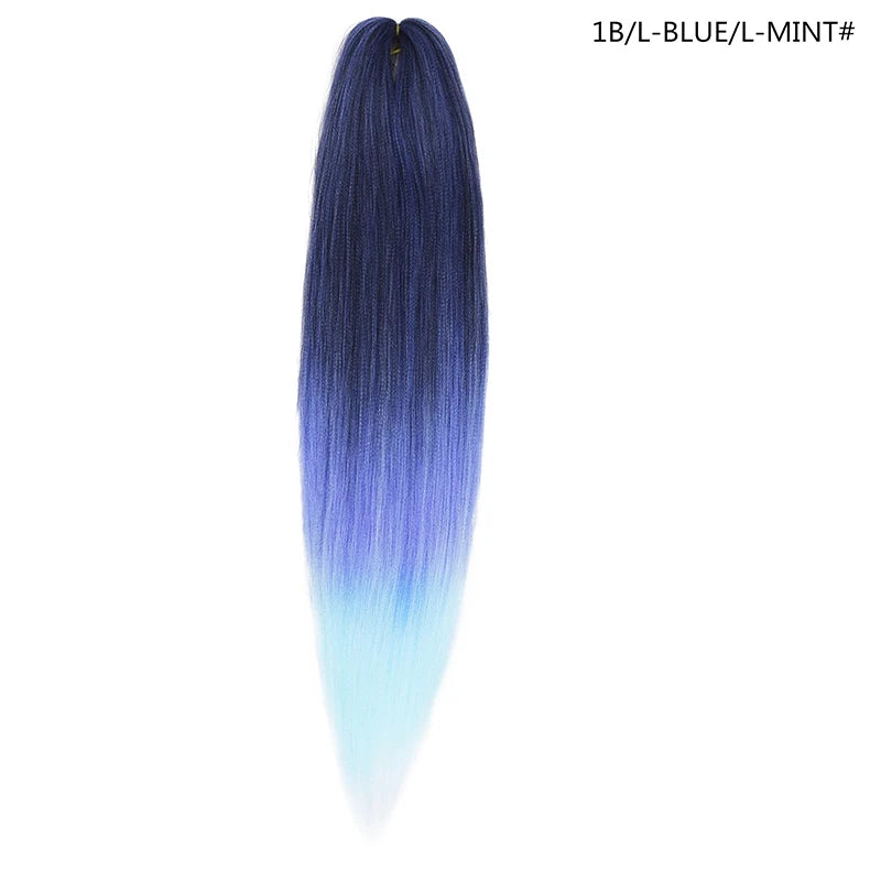 Miss Rola synthetic hair extensions, 26 inches long, 75g weight, Kanekalon fiber, displayed on a plain background.