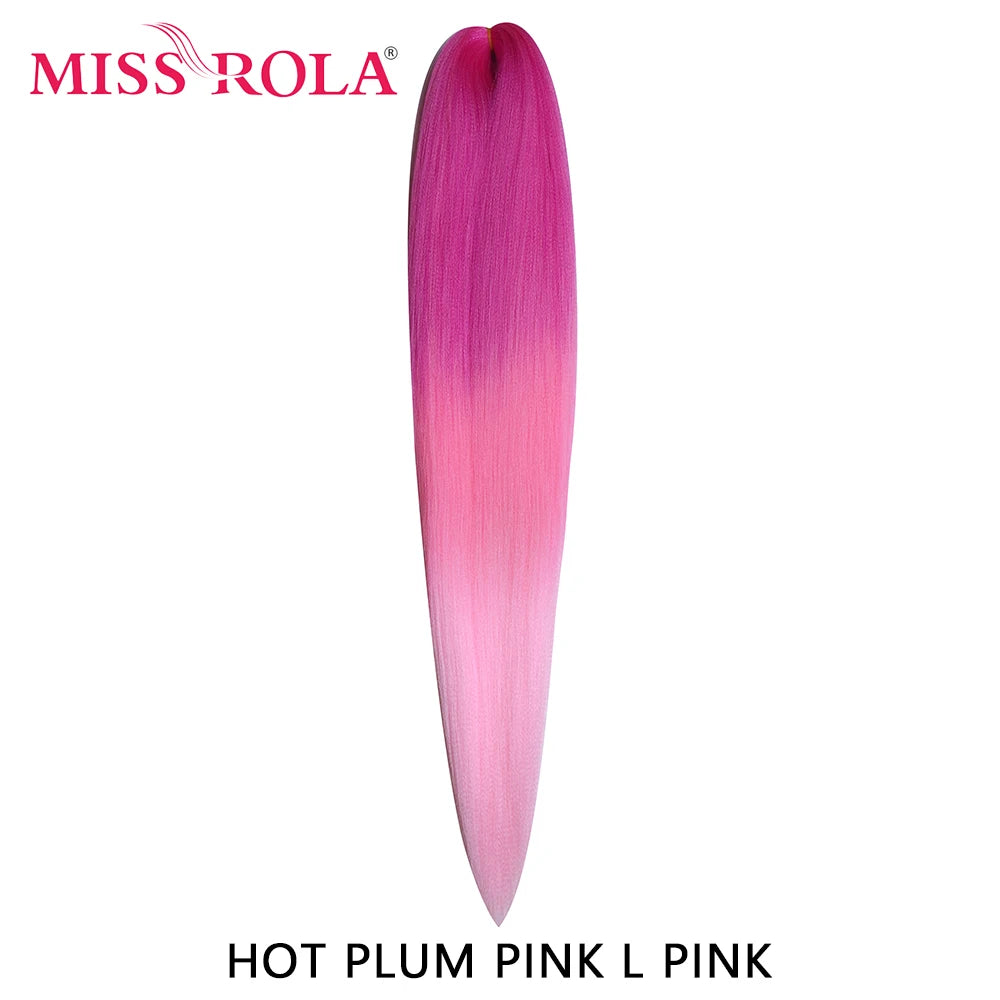 Miss Rola synthetic 26-inch hair extension in Kanekalon, 75g, with detailed texture and natural appearance.