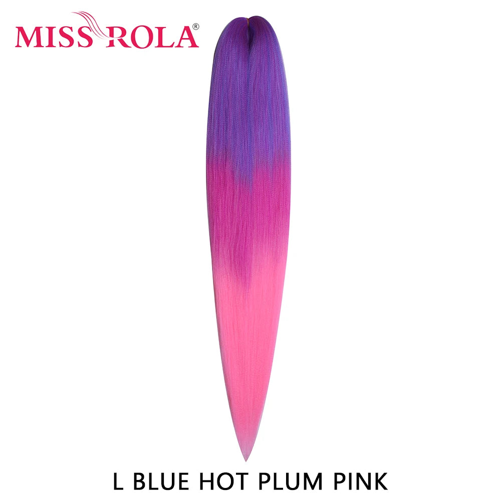 Miss Rola synthetic 26-inch Kanekalon hair extension, 75g, with curly texture, displayed in a natural close-up image.