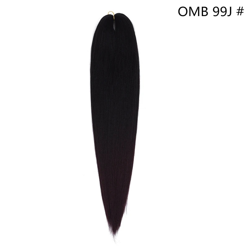 Miss Rola synthetic hair extensions, 26 inches, 75g Kanekalon fiber, shown in a clear close-up image.