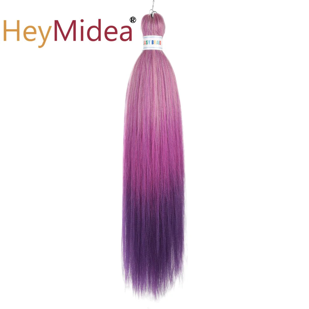 Synthetic 26-inch hair extensions from Corporación Turística, shown in a single pack with long, straight hair strands.