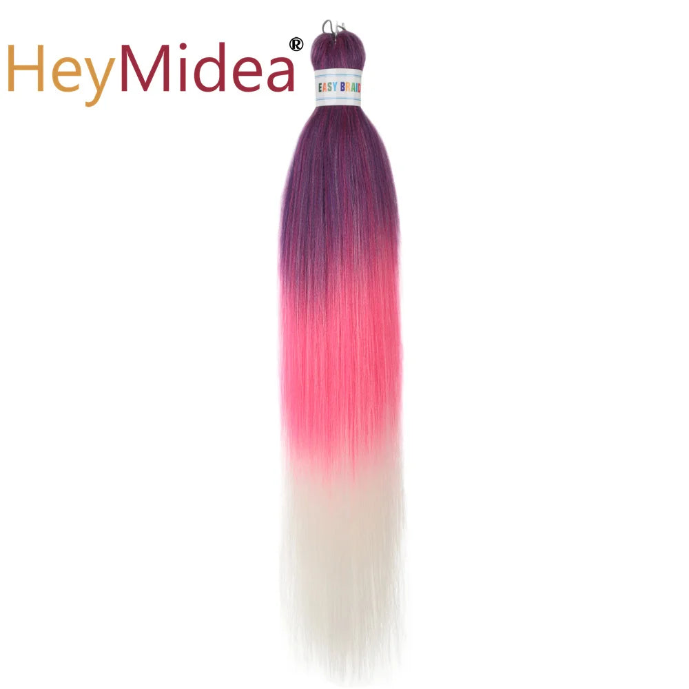 Synthetic 26-inch hair extensions from Corporación Turística, shown in a single pack with silky, long strands.