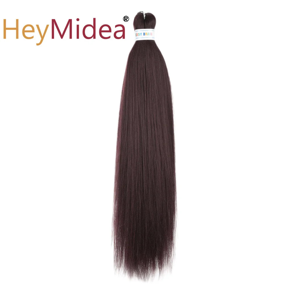 Synthetic 26-inch hair extensions from Corporación Turística, shown in a single pack with long, straight hair.