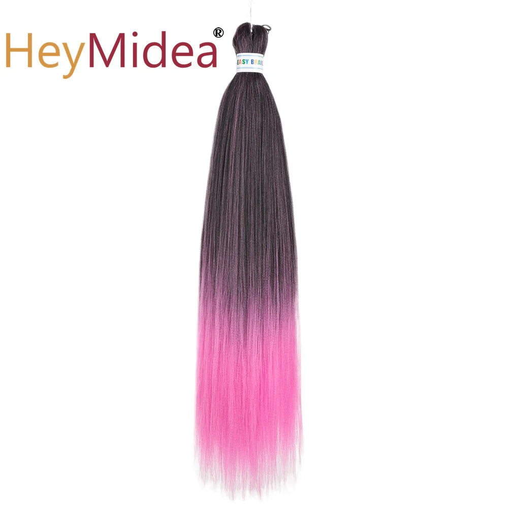 Synthetic 26-inch hair extensions from Corporación Turística, shown in a single pack with long, straight hair.