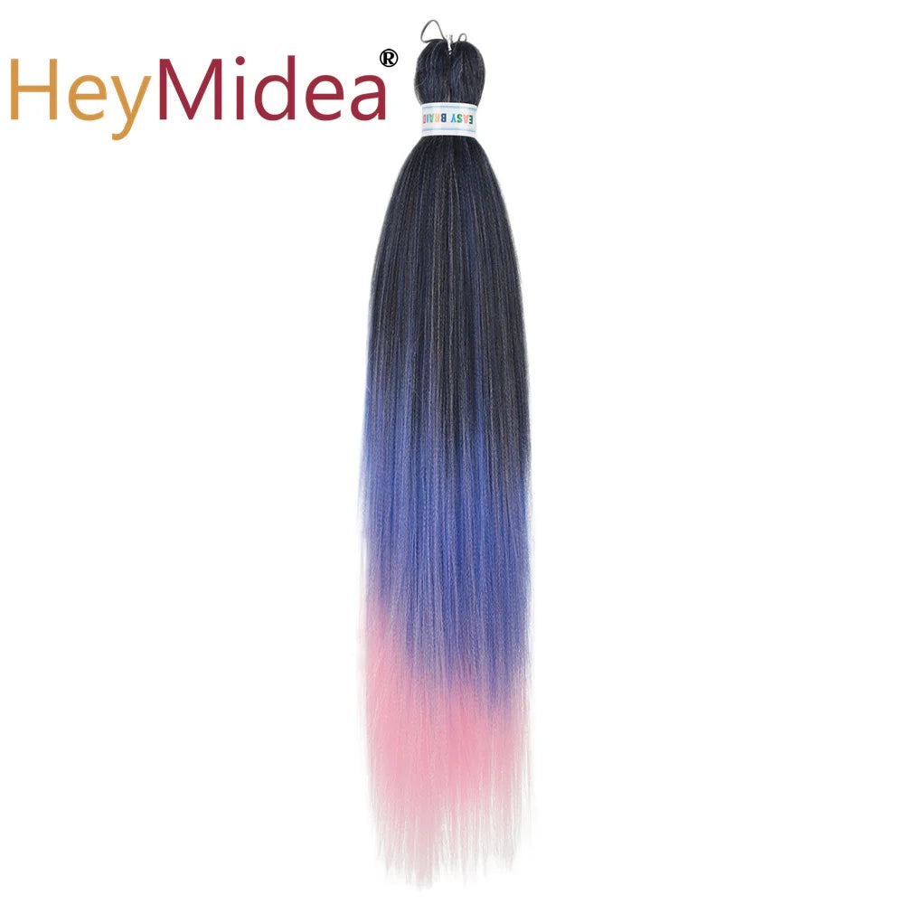 Synthetic 26-inch hair extensions from Corporación Turística, shown in a single pack with long, straight hair.