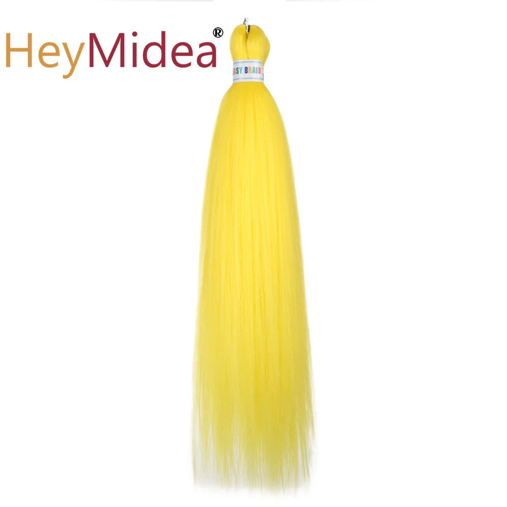 Synthetic 26-inch hair extensions by Corporación Turística, shown in a single pack with long, straight hair strands.