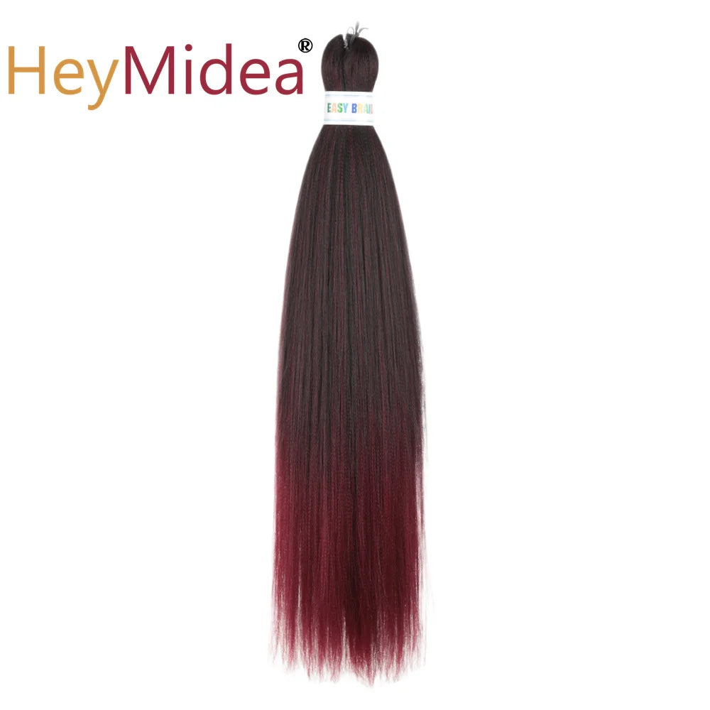 Synthetic 26-inch hair extensions from Corporación Turística, displayed in a single pack, with long, straight hair strands.