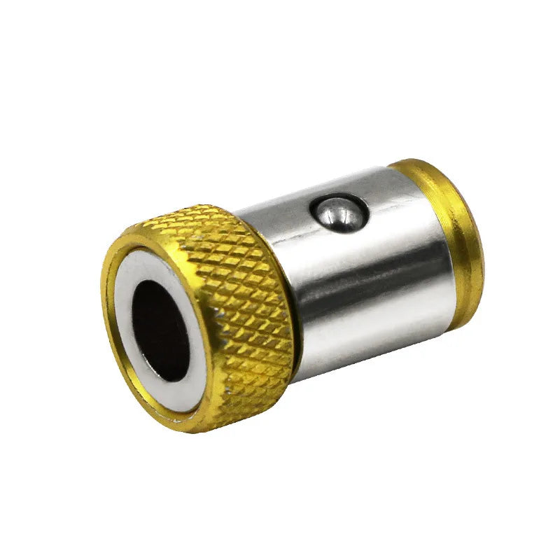 Red magnetic alloy ring from Corporación Turística, featuring a universal design with a magnetic clasp, shown on a white background.
