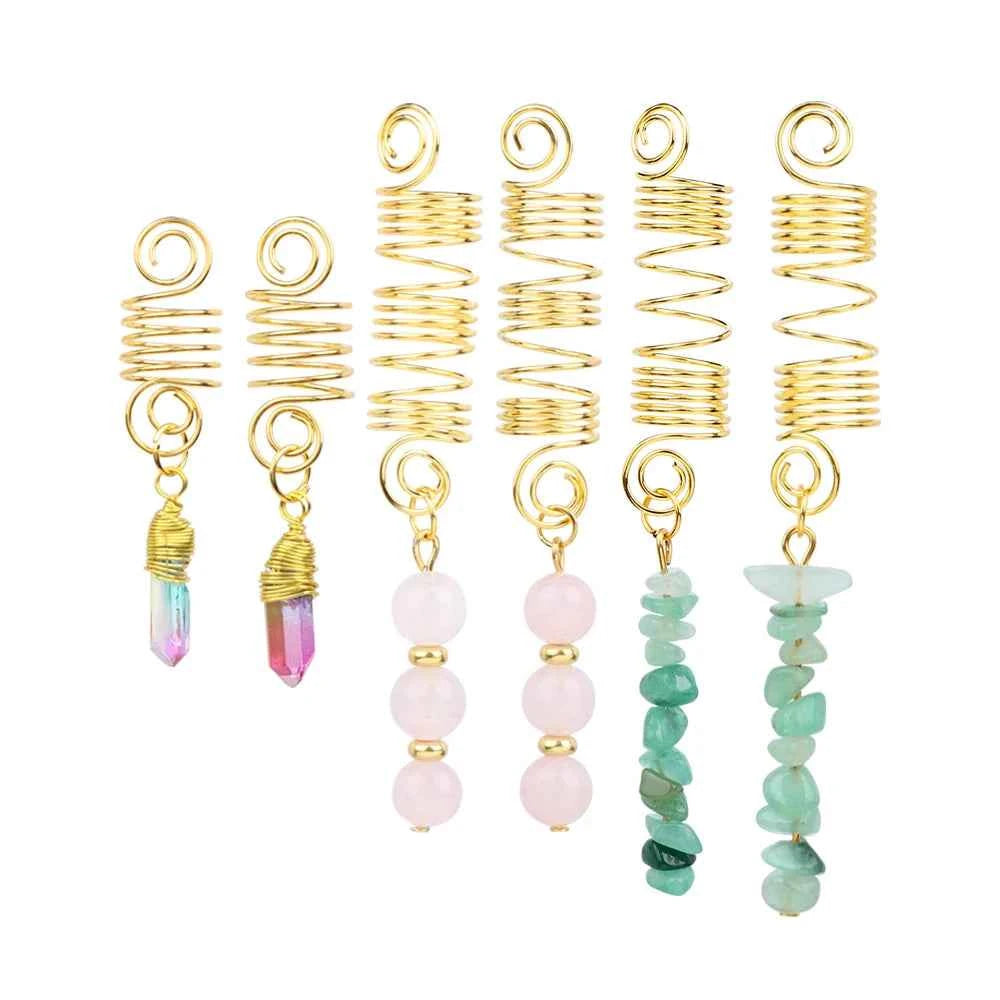 Natural stone pendant necklace for women and girls, featuring a 4.72-inch handcrafted jewelry accessory by Corporación Turística.