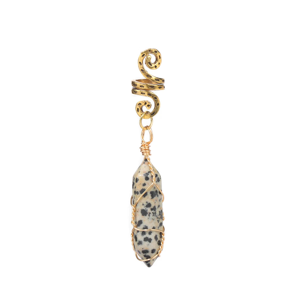 Natural stone pendant necklace for women and girls, 4.72 inches, from Corporación Turística, showcasing a stylish jewelry accessory.