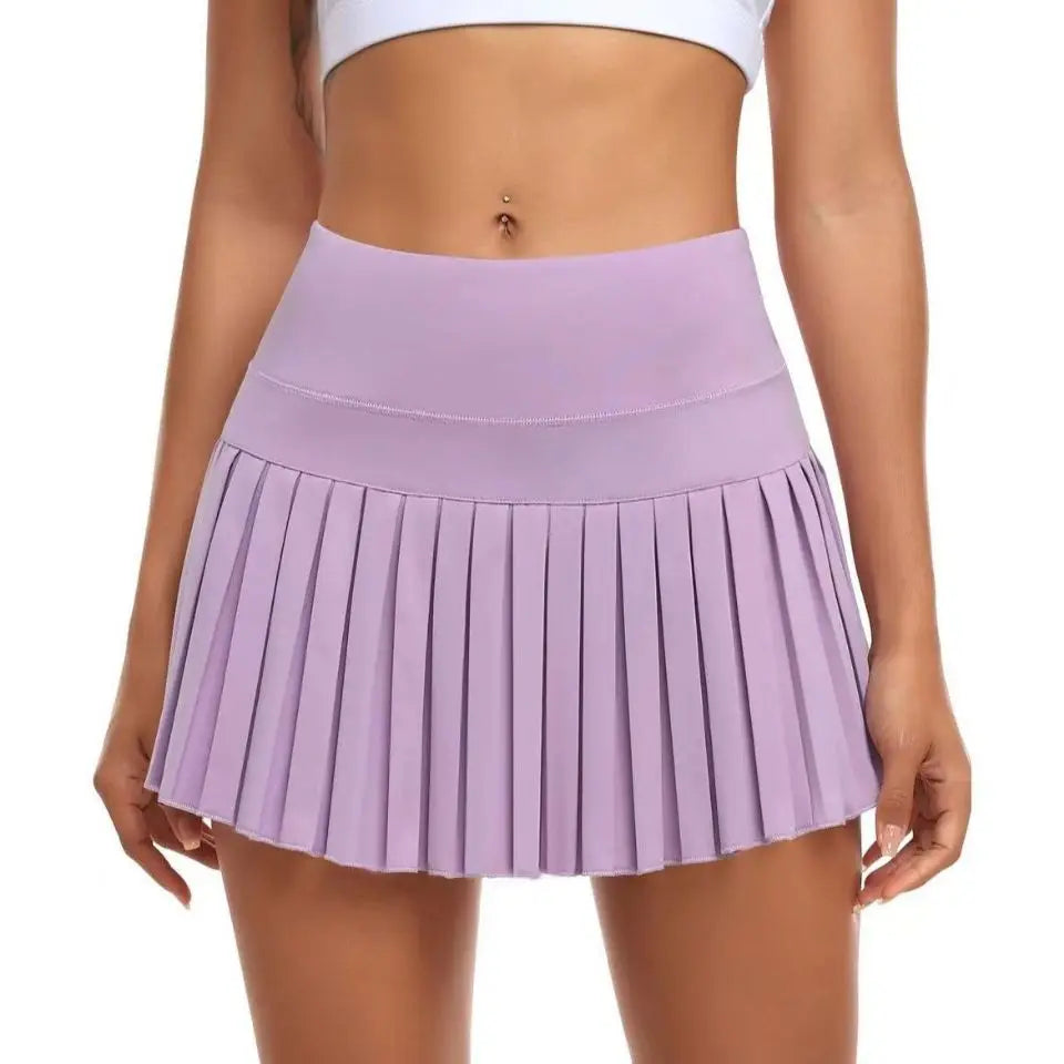 Caramelo running shorts for women by Corporación Turística, lightweight athletic pants with a comfortable fit, suitable for exercise.