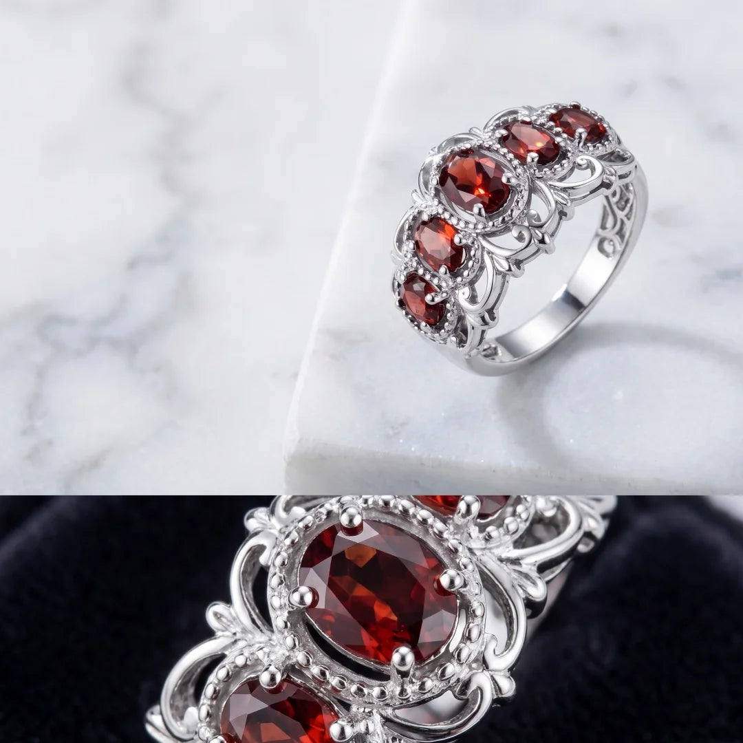 Silver crown ring for women with a cut-style design, crafted by Corporación Turística, showcasing intricate details.