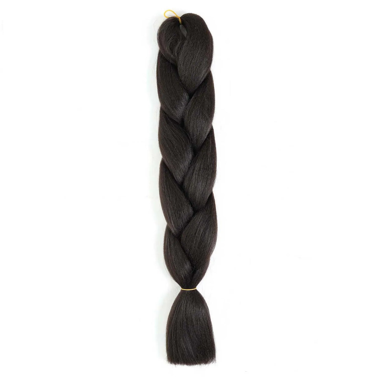 Long purple synthetic braided hair extensions from Corporación Turística, showcasing intricate braiding and vibrant color.