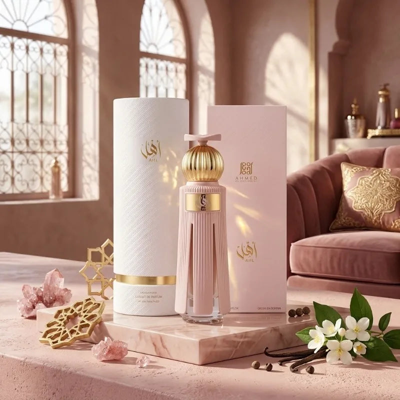 Floral and fruity women's perfume in a 50ml bottle, featuring a sweet and soft fragrance by Corporación Turística.
