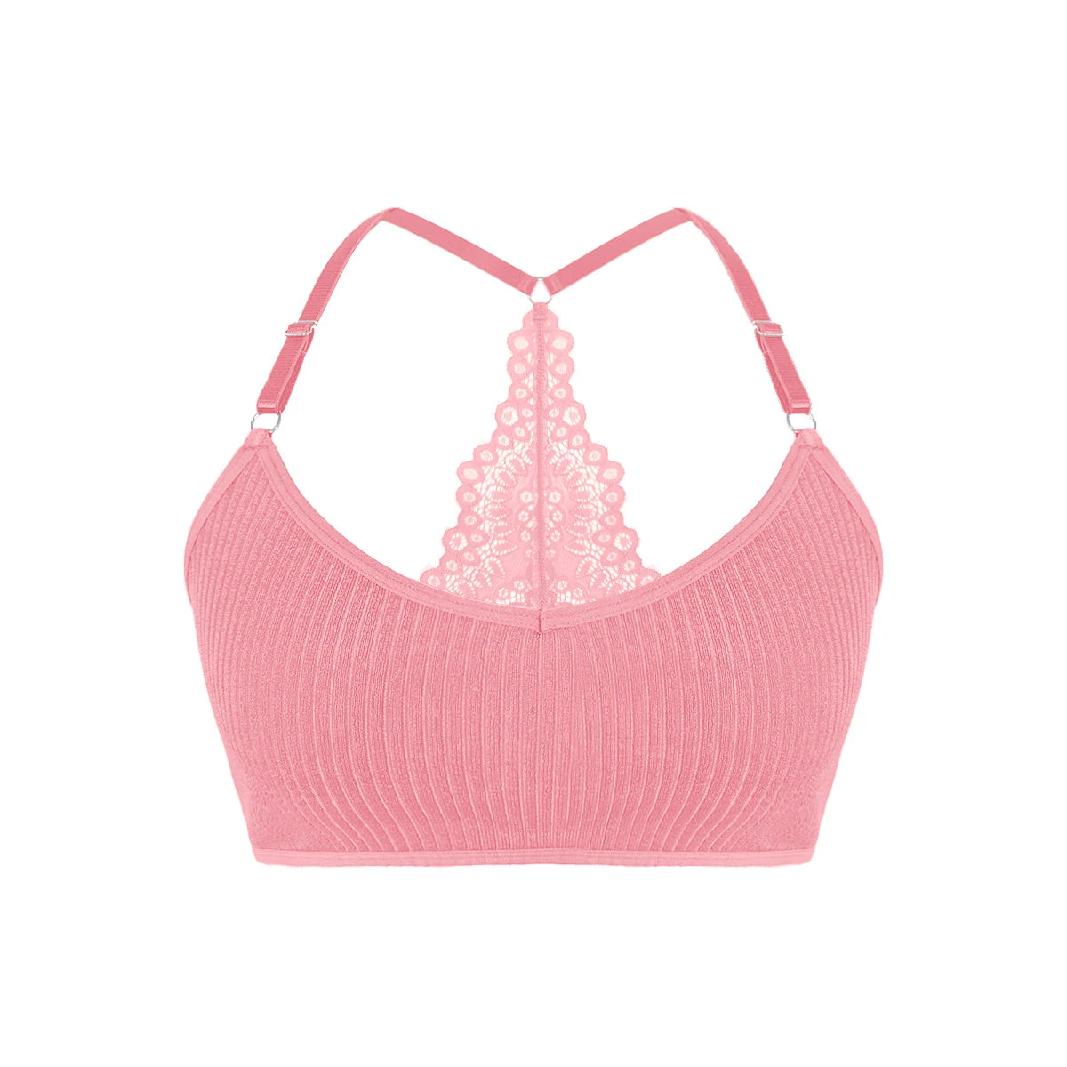 Black women's sexy ribbed lingerie from Corporación Turística featuring stylish bras with a fitted design.